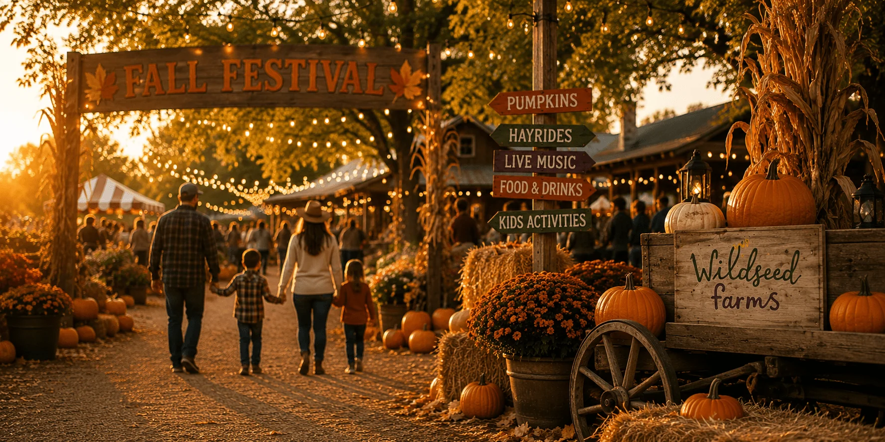 Wildseed Farms Fall Festival — farm_fall_attraction in Fredericksburg, TX