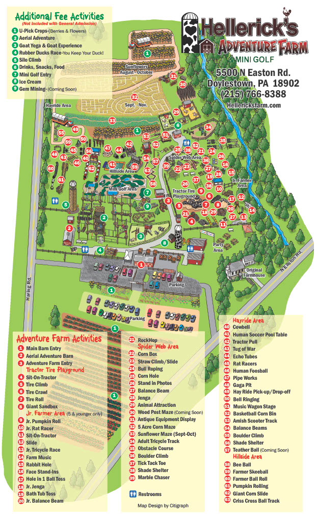 Fall Festival at Hellerick's Adventure Farm — farm_fall_attraction in Doylestown, PA
