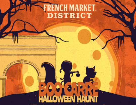 Boo Carré Halloween Haunt