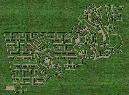 Yogi Bear's Jellystone Park Corn Maze — farm_fall_attraction in Brandon, SD