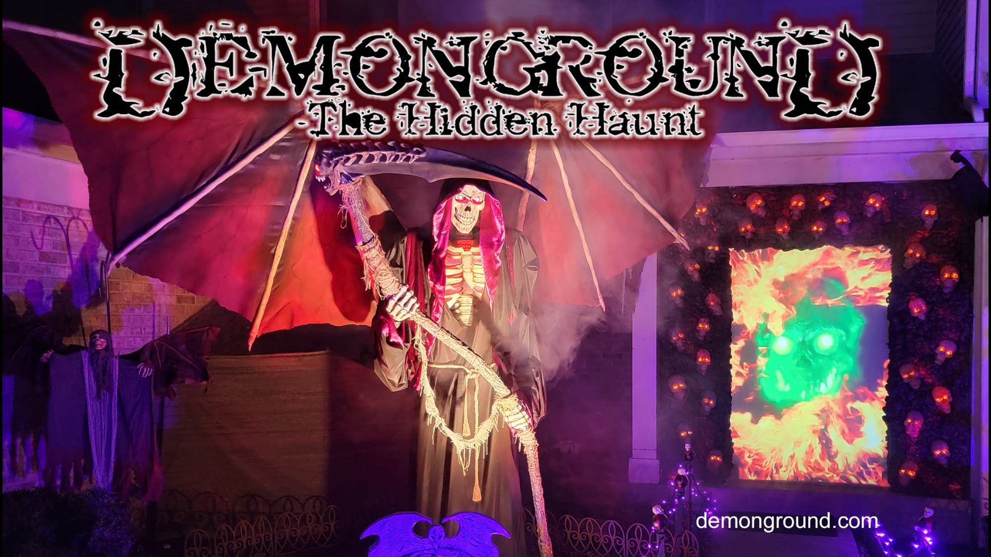 DEMONGROUND: The Hidden Haunt logo