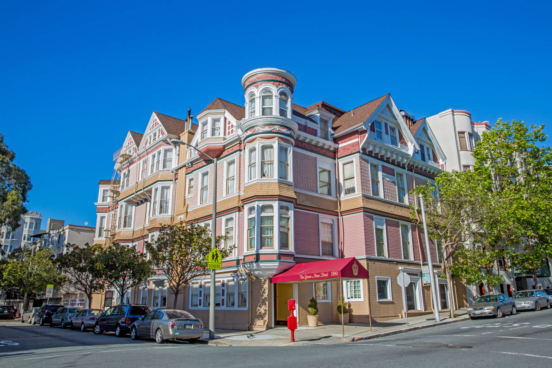 Queen Anne Hotel — haunted_place in San Francisco, CA