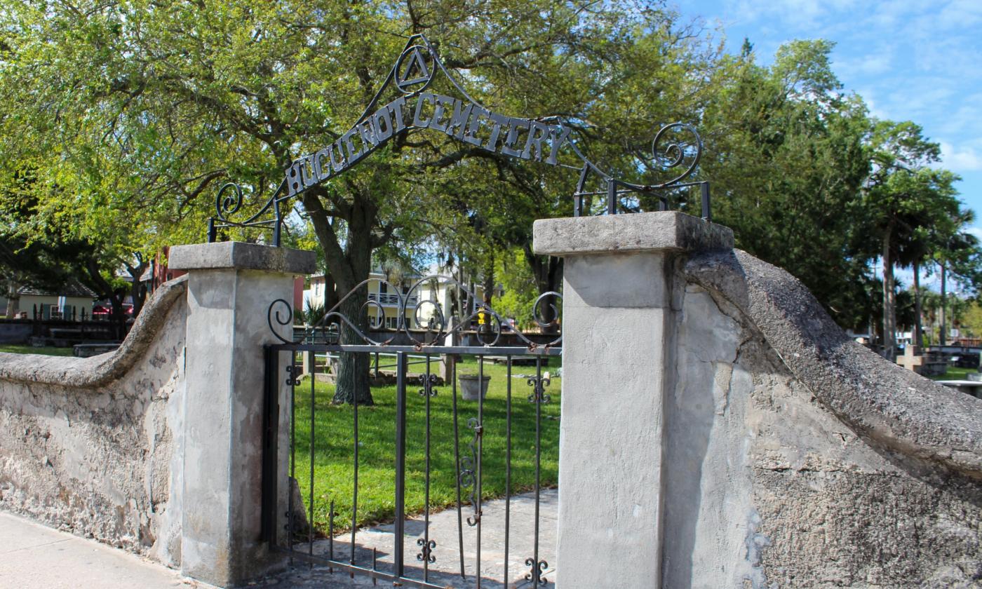Huguenot Cemetery — haunted_place in St. Augustine, FL