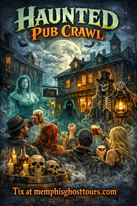 Historical Haunts Memphis Haunted Pub Crawl — ghost_tour in Memphis, TN